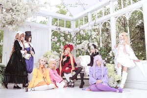 Rating: Safe Score: 0 Tags: 6+girls ahoge artoria_pendragon_(all) black_hair black_legwear blonde_hair boots cape closed_eyes dress gloves hair_ornament hat high_heels long_hair long_sleeves multiple_cosplay multiple_girls pink_hair purple_footwear short_hair sitting smile tagme thighhighs tree veil very_long_hair white_hair User: admin