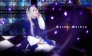 Rating: Safe Score: 0 Tags: 1girl argyle argyle_background argyle_legwear board_game checkered checkered_background checkered_floor checkered_kimono checkered_skirt chess_piece curtains dress flag floor flower indoors long_hair on_floor perspective petals reflection rose sitting solo suigintou tile_floor tiles vanishing_point white_hair window wings User: admin