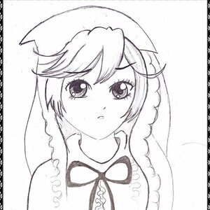 Rating: Safe Score: 0 Tags: 1girl armpits greyscale hat image looking_at_viewer monochrome parted_lips short_hair solo suiseiseki traditional_media upper_body User: admin
