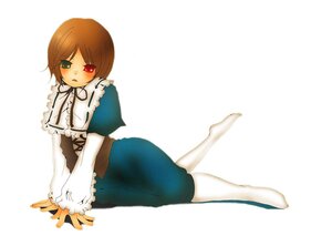 Rating: Safe Score: 0 Tags: 1girl :o blush brown_hair dress frills full_body green_eyes heterochromia image long_sleeves looking_at_viewer open_mouth pantyhose red_eyes simple_background solo souseiseki white_background white_legwear User: admin