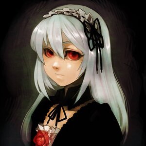 Rating: Safe Score: 0 Tags: 1girl bad_id bad_pixiv_id black_ribbon choker closed_mouth detached_collar dress flower frills hair_between_eyes hairband image lolita_fashion lolita_hairband long_hair long_sleeves looking_at_viewer photoshop_(medium) red_eyes red_flower red_rose ribbon rose rozen_maiden silver_hair solo suigintou tsurusaki_yuu upper_body User: admin