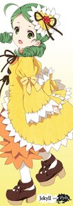 Rating: Safe Score: 0 Tags: 1girl ahoge dress drill_hair flower full_body green_eyes green_hair hair_ornament image kanaria long_sleeves mizuki_makoto open_mouth photoshop_(medium) rozen_maiden shoes solo twin_drills white_legwear User: admin
