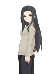 Rating: Safe Score: 0 Tags: 1girl black_eyes black_hair black_skirt breasts cowboy_shot human image kakizaki_megu long_hair long_sleeves looking_at_viewer simple_background skirt solo standing striped sweater white_background User: admin