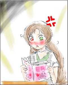 Rating: Safe Score: 0 Tags: 1girl blush brown_hair green_eyes heart heart-shaped_pupils heterochromia image long_hair red_eyes solo suiseiseki symbol-shaped_pupils upper_body User: admin