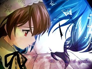 Rating: Safe Score: 0 Tags: 1boy 2girls blue_hair brown_hair closed_eyes image kiss multiple_girls pair portrait red_eyes short_hair souseiseki suiseiseki yuri User: admin