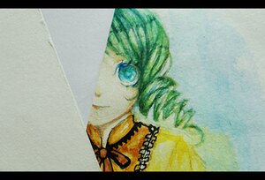 Rating: Safe Score: 0 Tags: 1girl auto_tagged blue_eyes drill_hair green_hair hat image kanaria letterboxed looking_at_viewer smile solo User: admin