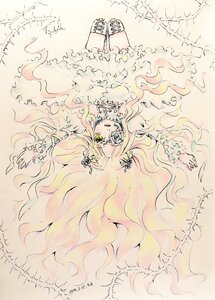 Rating: Safe Score: 0 Tags: 1girl auto_tagged blonde_hair dress flower gradient_hair image kirakishou long_hair pink_hair solo very_long_hair watercolor_(medium) yellow_eyes User: admin