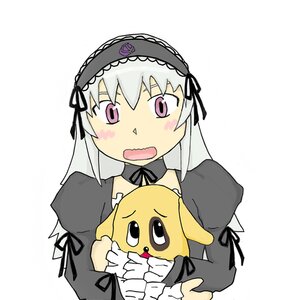Rating: Safe Score: 0 Tags: 1girl black_ribbon detached_collar dress frilled_sleeves frills hairband holding image juliet_sleeves lolita_hairband long_hair long_sleeves looking_at_viewer open_mouth pink_eyes puffy_sleeves ribbon simple_background solo suigintou upper_body white_background wings User: admin