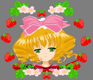 Rating: Safe Score: 0 Tags: 1girl apple blonde_hair blue_background blueberry bow cherry flower food fruit grapes green_eyes hair_bow hina_ichigo hinaichigo holding_fruit image looking_at_viewer mandarin_orange object_namesake orange pink_bow purple_background short_hair solo strawberry strawberry_print tomato watermelon User: admin