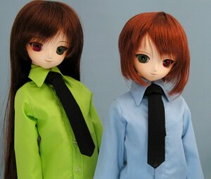 Rating: Safe Score: 0 Tags: 2girls bangs brown_hair collared_shirt doll expressionless green_eyes heterochromia long_hair long_sleeves looking_at_viewer multiple_dolls multiple_girls necktie red_eyes shirt siblings simple_background sisters souseiseki suiseiseki swept_bangs tagme twins upper_body User: admin