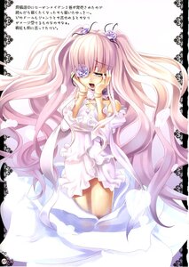 Rating: Safe Score: 0 Tags: 1girl ahoge bare_shoulders blush dress eyepatch flower frills hair_flower hair_ornament hands_on_own_face image kirakishou long_hair open_mouth pink_hair rose solo tears vertical_stripes very_long_hair white_dress User: admin
