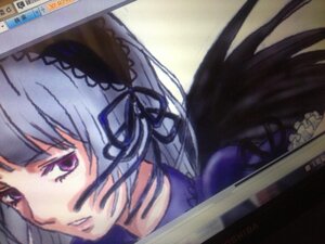 Rating: Safe Score: 0 Tags: 1girl bangs choker frills hairband image lolita_hairband purple_eyes ribbon solo suigintou User: admin