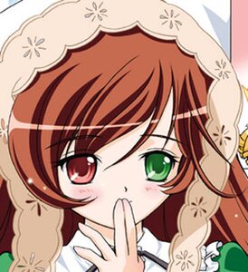 Rating: Safe Score: 0 Tags: 1girl blush braid brown_hair green_eyes hat hong_meiling image long_hair looking_at_viewer red_eyes solo suiseiseki twin_braids User: admin