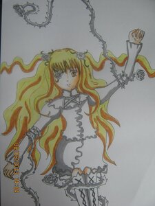 Rating: Safe Score: 0 Tags: 1girl dress flower frills image kirakishou long_hair marker_(medium) orange_hair rose solo thorns traditional_media vines watercolor_(medium) User: admin