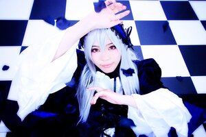 Rating: Safe Score: 0 Tags: 1boy 1girl argyle argyle_background argyle_legwear black_rock_shooter_(character) board_game card checkerboard_cookie checkered checkered_background checkered_floor checkered_kimono checkered_scarf checkered_shirt checkered_skirt chess_piece colorful cookie diamond_(shape) flag flaming_eye floor heterochromia himekaidou_hatate holding_flag jester_cap king_(chess) knight_(chess) lips on_floor perspective plaid_background race_queen red_eyes reflection reflective_floor role_reversal rook_(chess) solo suigintou tile_floor tile_wall tiles vanishing_point voyakiloid wings yagasuri yowane_haku User: admin