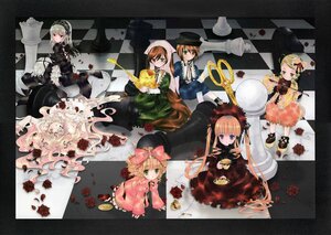Rating: Safe Score: 0 Tags: 6+girls blonde_hair blue_eyes bow brown_hair checkered checkered_floor dress flower hair_ornament hat hina_ichigo image long_hair multiple multiple_girls pink_bow pink_dress pink_hair pipe ribbon rose short_hair silver_hair suigintou tagme User: admin