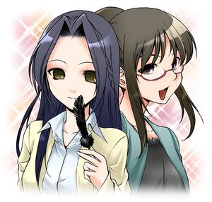 Rating: Safe Score: 0 Tags: 2girls black_hair border braid brown_eyes brown_hair fading_border feathers freckles glasses human image kakizaki_megu kitano_tomotoshi kusabue_mitsu long_hair long_sleeves mouth_hold multiple_girls open_mouth pair ponytail purple_eyes red-framed_eyewear rozen_maiden smile sparkle upper_body yellow_eyes User: admin