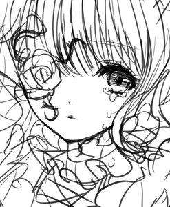 Rating: Safe Score: 0 Tags: 1girl blush crying crying_with_eyes_open flower image kirakishou monochrome rose solo tears User: admin