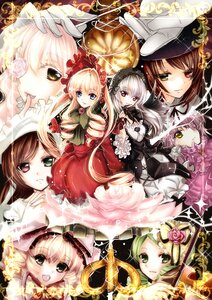 Rating: Safe Score: 0 Tags: 6+girls blonde_hair blue_eyes bow brown_hair dress flower green_eyes green_hair hairband hat heterochromia image kanaria long_hair long_sleeves looking_at_viewer multiple multiple_girls pink_bow pink_hair rose shinku silver_hair smile souseiseki suigintou suiseiseki tagme twintails yellow_eyes User: admin