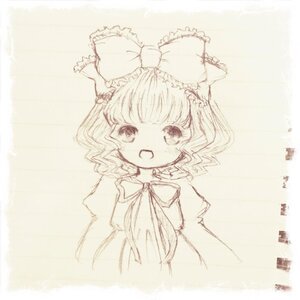 Rating: Safe Score: 0 Tags: 1girl animal_ears bow cat_ears hair_bow hinaichigo image kagiyama_hina monochrome open_mouth sketch smile solo User: admin