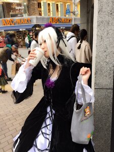 Rating: Safe Score: 0 Tags: 6+boys black_dress dress flower long_hair multiple_boys photo solo standing suigintou white_hair User: admin