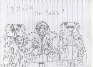 Rating: Safe Score: 0 Tags: 3girls dress hatsune_miku image long_hair long_sleeves looking_at_viewer monochrome multiple multiple_girls sketch standing tagme twintails very_long_hair User: admin