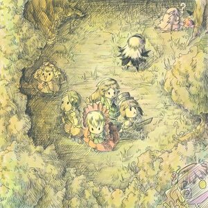 Rating: Safe Score: 0 Tags: 6+girls blonde_hair brown_hair dress forest grass hat image long_hair multiple multiple_girls nature outdoors short_hair tagme traditional_media User: admin