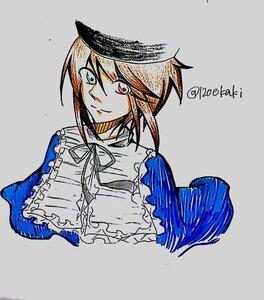 Rating: Safe Score: 0 Tags: 1girl closed_mouth frills grey_background heterochromia image looking_at_viewer short_hair simple_background smile solo souseiseki twitter_username upper_body User: admin