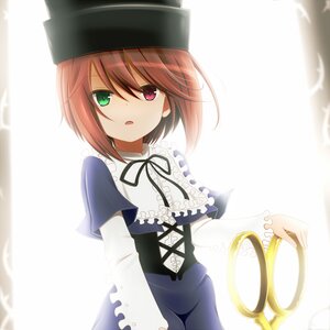 Rating: Safe Score: 0 Tags: 1girl blue_dress brown_hair commentary_request dress eyebrows_visible_through_hair green_eyes hat heterochromia image long_sleeves looking_at_viewer neck_ribbon open_mouth oversized_object red_eyes rozen_maiden scissors short_hair solo souseiseki striped striped_background taka_(takalight) top_hat vertical_stripes User: admin