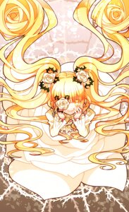 Rating: Safe Score: 0 Tags: 1girl blonde_hair dress flower hair_flower hair_ornament image kirakishou long_hair rose solo twintails very_long_hair white_flower white_rose User: admin