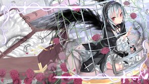 Rating: Safe Score: 0 Tags: 1girl cross dress flower gothic_lolita hairband image lolita_fashion lolita_hairband long_hair pink_flower pink_rose purple_rose red_eyes red_flower red_rose rose solo suigintou thorns vines white_rose wings User: admin