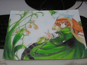 Rating: Safe Score: 0 Tags: 1girl dress flower green_dress hat head_scarf heterochromia image leaf long_hair long_sleeves looking_at_viewer marker_(medium) photo plant solo suiseiseki traditional_media very_long_hair watercolor_(medium) User: admin