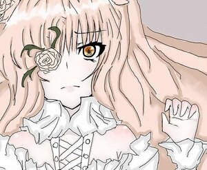 Rating: Safe Score: 0 Tags: 1girl flower image kirakishou long_hair pink_flower pink_hair pink_rose rose solo torn_clothes ultimate_madoka yellow_eyes User: admin