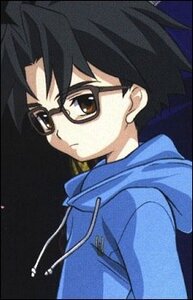 Rating: Safe Score: 0 Tags: 1boy bangs black-framed_eyewear black_background black_border black_hair border brown_eyes closed_mouth drawstring expressionless frown glasses hood hood_down hoodie human long_sleeves looking_at_viewer sakurada_jun simple_background solo spiked_hair upper_body User: admin