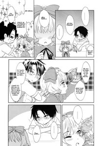 Rating: Safe Score: 0 Tags: ... 1boy 1girl blush bow comic doujinshi doujinshi_#6 drill_hair glasses greyscale hair_bow image monochrome multiple spoken_ellipsis User: admin