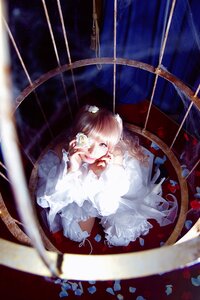 Rating: Safe Score: 0 Tags: 1girl auto_tagged blurry depth_of_field dress flower hair_flower hair_ornament kirakishou pink_hair sitting solo white_dress User: admin