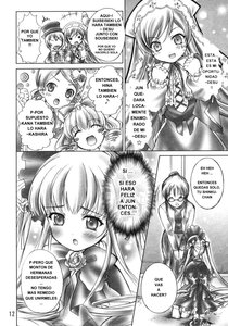 Rating: Safe Score: 0 Tags: 1boy 2girls blush bonnet comic doujinshi doujinshi_#8 dress english_text flower glasses greyscale hat image long_sleeves monochrome multiple multiple_girls rose shinku User: admin