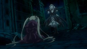 Rating: Safe Score: 0 Tags: auto_tagged dark dress frills image indoors long_hair long_sleeves multiple_girls night pair shinku standing suigintou twintails very_long_hair User: admin