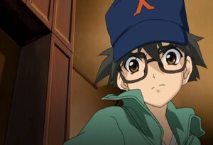Rating: Safe Score: 0 Tags: 1girl baseball_cap beanie black_hair blue_headwear brown_eyes close-up glasses hat human jacket looking_at_viewer sakurada_jun screenshot short_hair solo User: admin