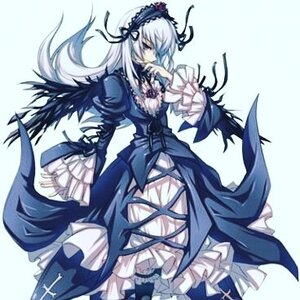 Rating: Safe Score: 0 Tags: 1girl cross-laced_clothes dress flower frills hairband image lolita_hairband long_hair long_sleeves puffy_sleeves ribbon rose silver_hair solo suigintou very_long_hair wings User: admin