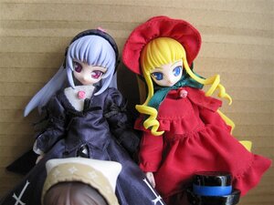 Rating: Safe Score: 0 Tags: 2girls bangs blonde_hair blue_eyes blunt_bangs bonnet doll dress drill_hair hat long_hair long_sleeves looking_at_viewer multiple_dolls multiple_girls photo shinku tagme wings User: admin
