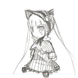 Rating: Safe Score: 0 Tags: 1girl animal_ears cat_ears image long_hair monochrome shinku sketch solo User: admin