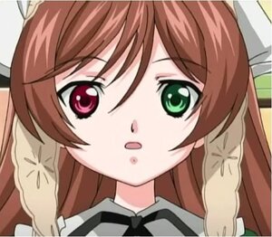 Rating: Safe Score: 0 Tags: 1girl :o black_neckwear black_ribbon braid brown_hair close-up green_eyes hair_ribbon image long_hair looking_at_viewer neck_ribbon ribbon solo suiseiseki User: admin
