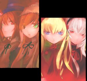 Rating: Safe Score: 0 Tags: 4girls 5girls black_ribbon blonde_hair blue_eyes bonnet column_lineup flower green_eyes green_neckwear hairband hat heterochromia hina_ichigo image kanaria letterboxed long_hair looking_at_viewer multiple multiple_girls red_eyes ribbon rose shinku short_hair siblings silver_hair souseiseki suigintou suiseiseki tagme twins User: admin