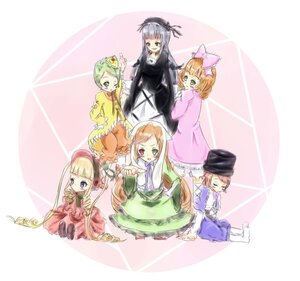 Rating: Safe Score: 0 Tags: 6+girls blonde_hair blue_eyes blush bonnet bow brown_hair dress green_eyes green_hair hairband hat heterochromia hina_ichigo image kanaria long_hair long_sleeves multiple multiple_girls pink_bow red_eyes shinku short_hair silver_hair sisters sitting smile souseiseki suigintou suiseiseki tagme twintails very_long_hair User: admin