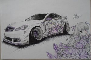 Rating: Safe Score: 0 Tags: barasuishou blonde_hair car dress ground_vehicle hair_ribbon hat image long_hair motor_vehicle multiple_girls purple_eyes ribbon solo traditional_media yakumo_yukari User: admin