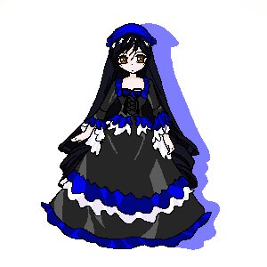 Rating: Safe Score: 0 Tags: 1girl bangs black_hair blue_dress bow dress frills full_body hairband image long_hair long_sleeves pixel_art ribbon solo suiseiseki transparent_background very_long_hair User: admin