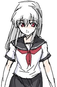 Rating: Safe Score: 0 Tags: 1girl black_skirt closed_mouth eyebrows_visible_through_hair image long_hair looking_at_viewer neckerchief oekaki red_eyes red_neckwear sailor_collar school_uniform serafuku short_sleeves simple_background skirt smile solo suigintou white_background white_shirt User: admin