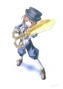 Rating: Safe Score: 0 Tags: 1girl baggy_pants blue_dress brown_hair dress eyebrows_visible_through_hair frills from_above full_body green_eyes hat heterochromia holding image legs_apart lolita_fashion long_sleeves looking_at_viewer pants pantyhose pantyhose_under_trousers red_eyes rozen_maiden sabamu scissors short_hair simple_background solo souseiseki standing top_hat white_background white_legwear User: admin