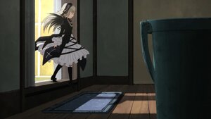 Rating: Safe Score: 0 Tags: 1girl black_dress closed_eyes dress hairband image long_hair long_sleeves multiple_girls solo suigintou window User: admin
